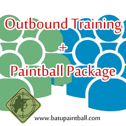 Paket Paintball Enterprise: Outbound Training + Paintball