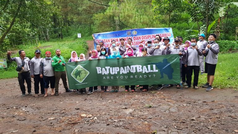 BAPAS Kediri bermain Paintball di Batu