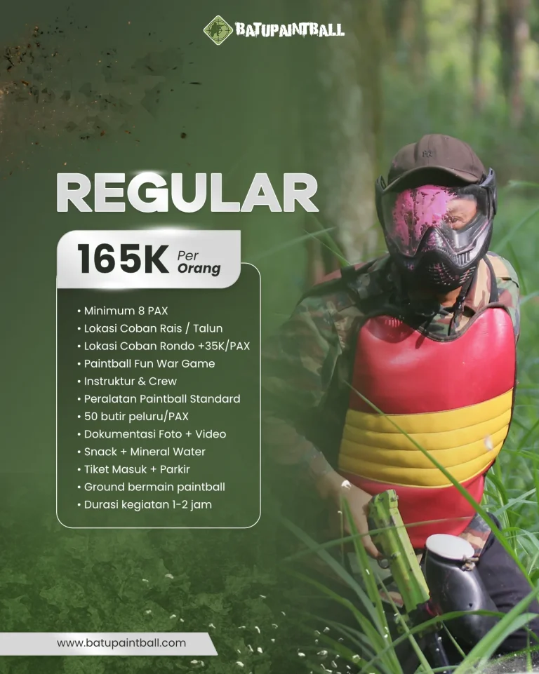 1. Paintball Package Regular