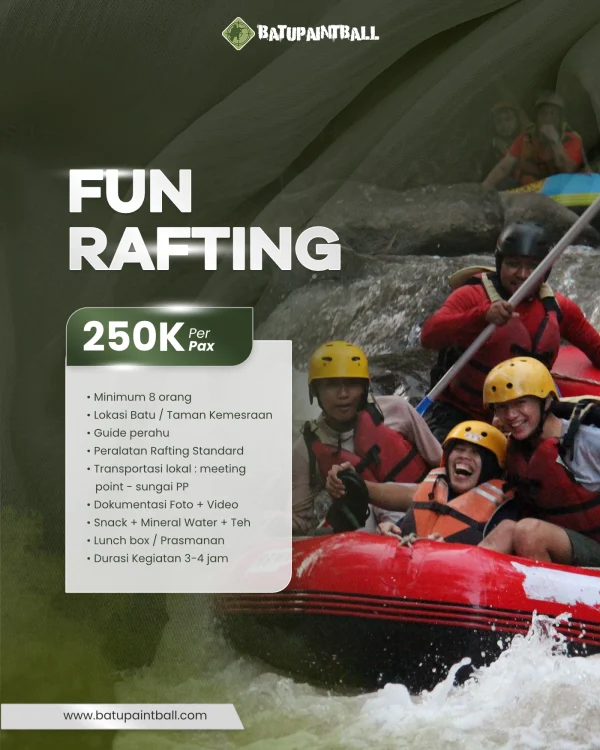 12. Non Paintball Package Fun Rafting