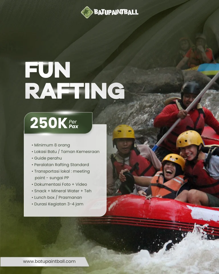 12. Non Paintball Package Fun Rafting