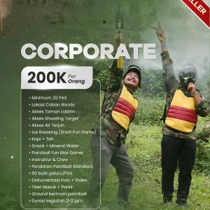 2. Paintball Package Corporate