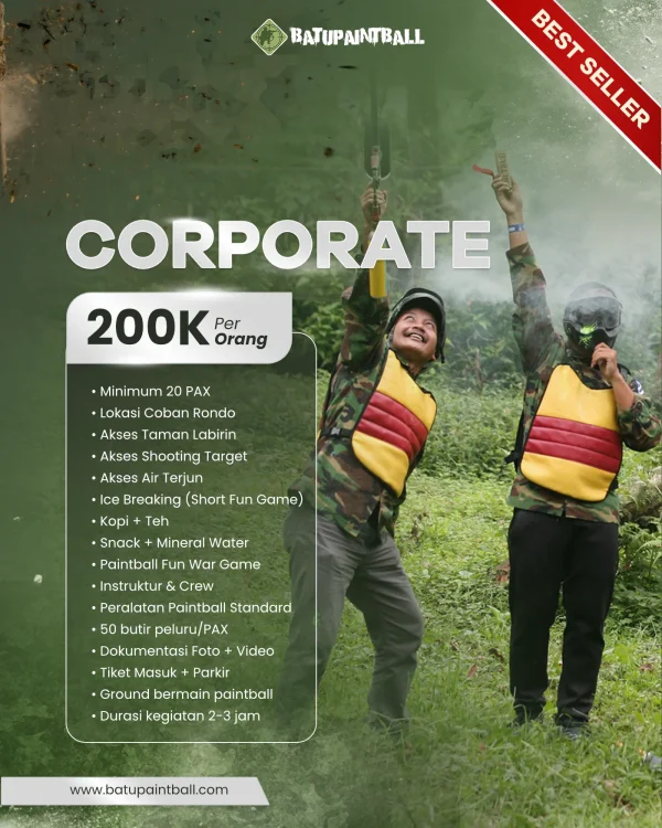 2. Paintball Package Corporate