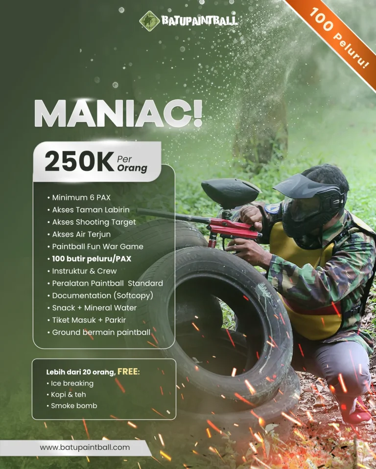 4. Paintball Package Maniac