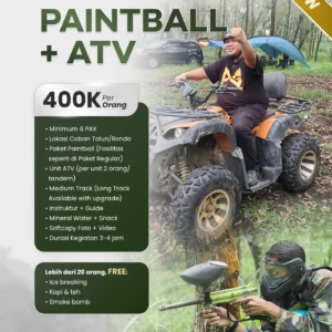 6. Bundling Package Paintball + ATV